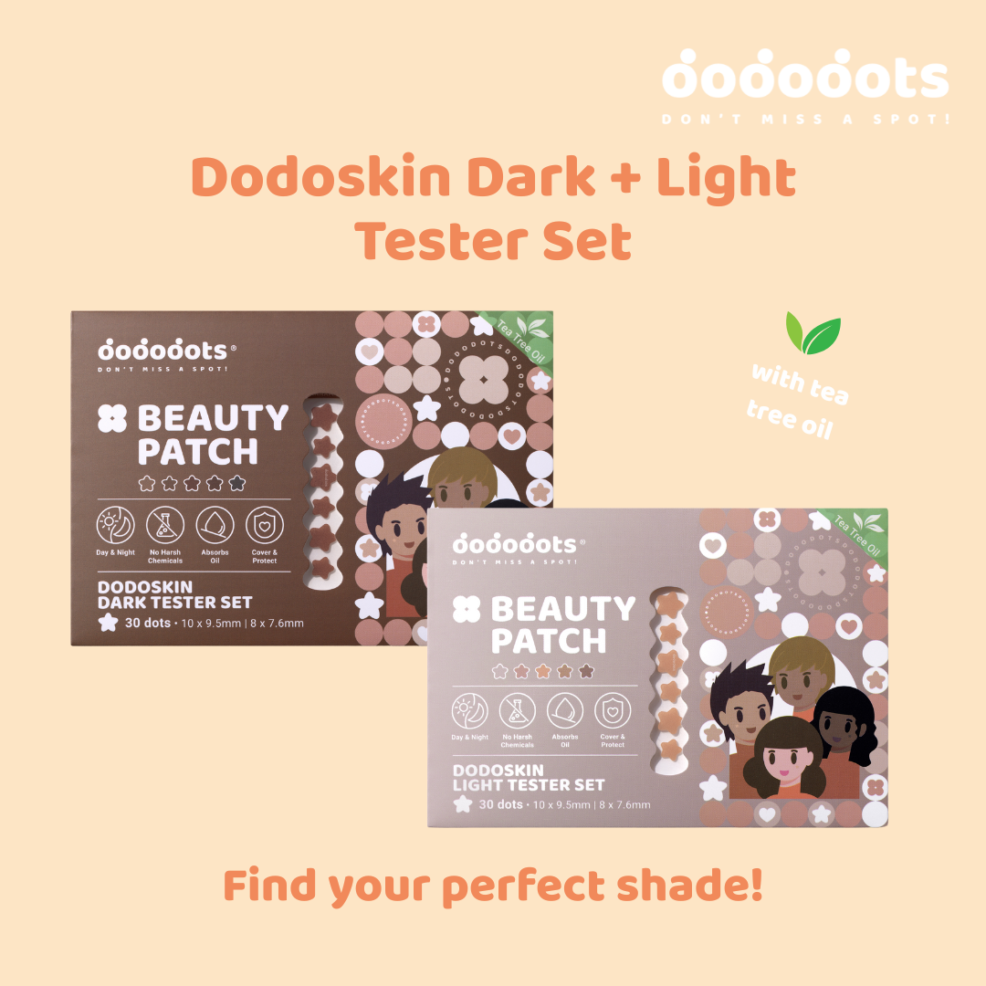 🎁 Dodoskin Light & Dark Tester Set (100% off)