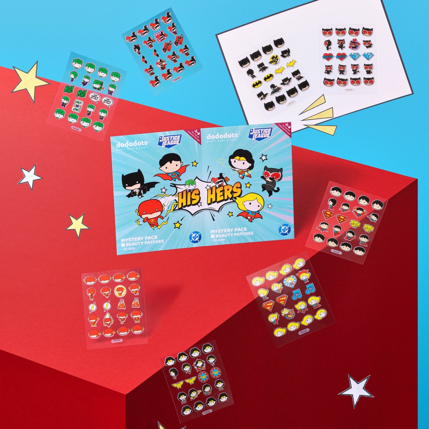 DC Justice League His & Hers