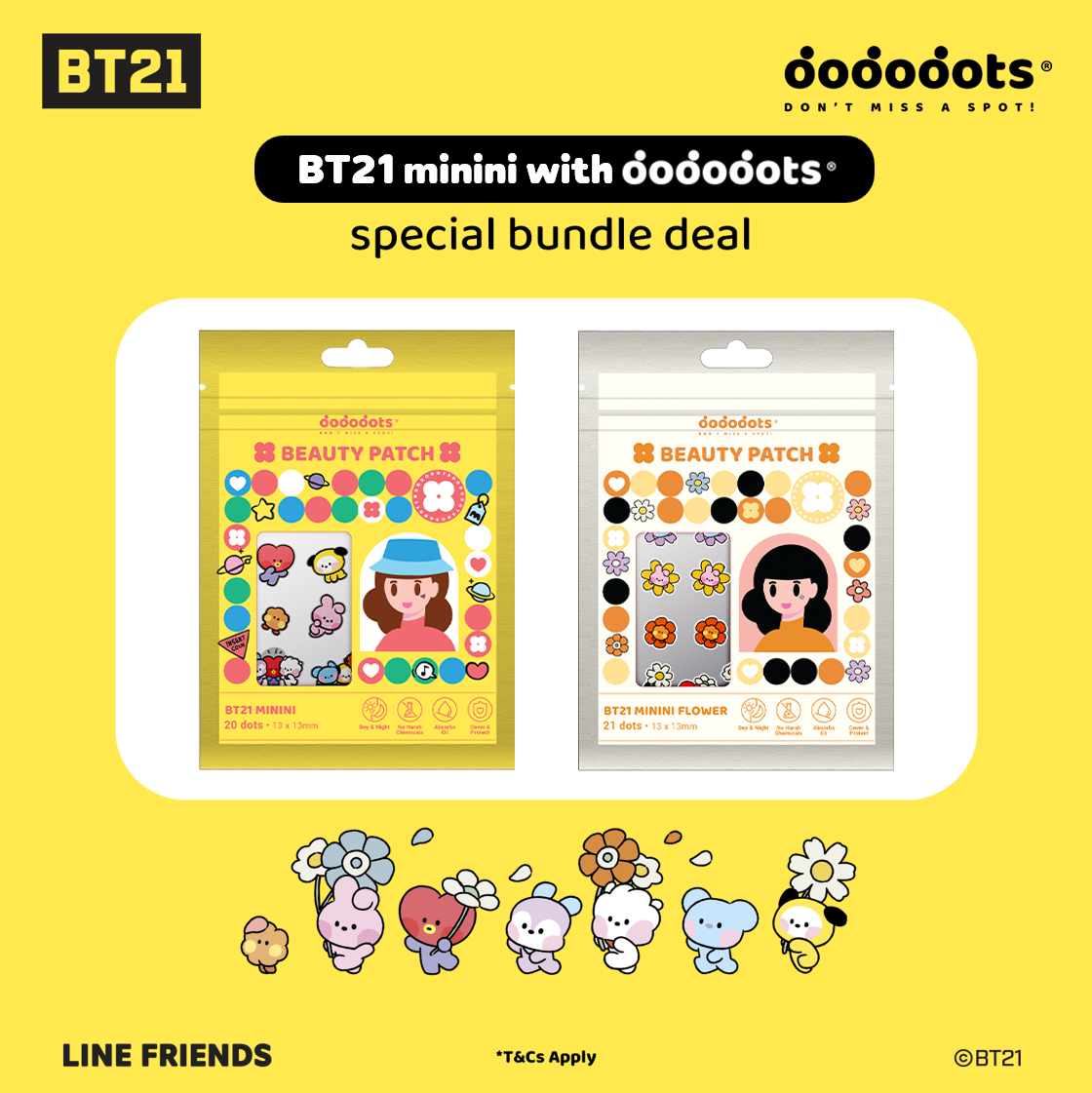 BT21 Minini & Minini Flower (COMING SOON!)
