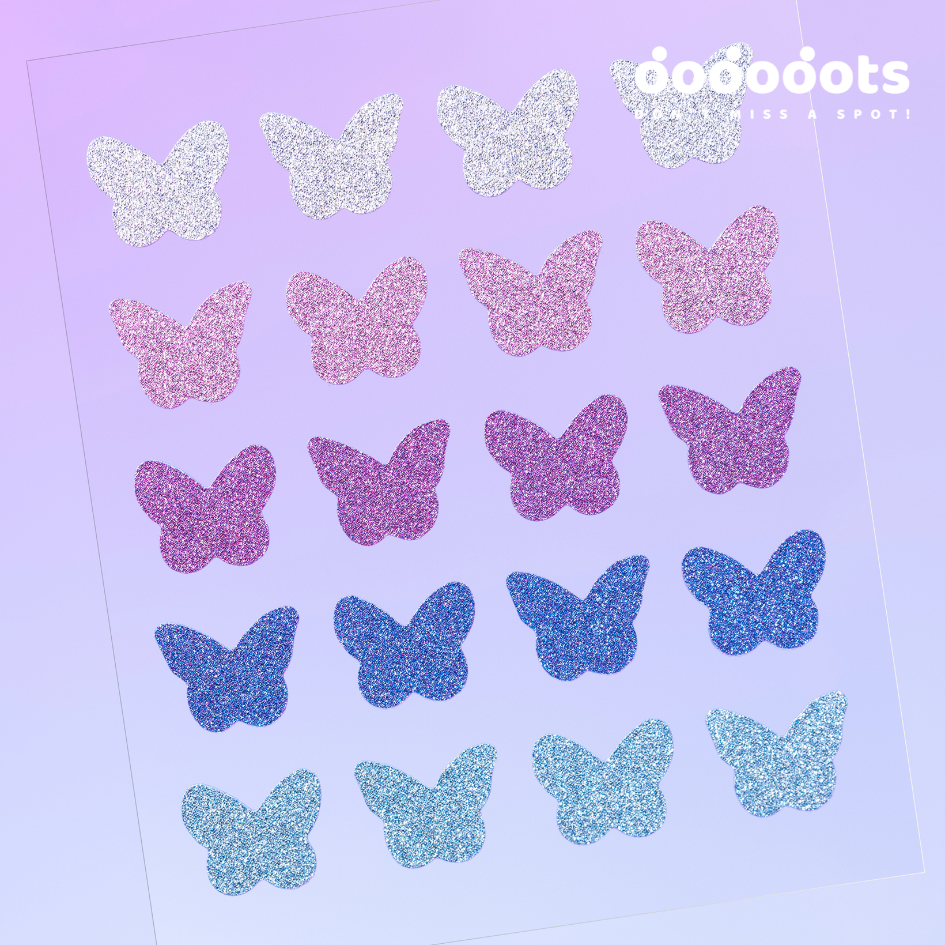 GLITTER BUTTERFLIES