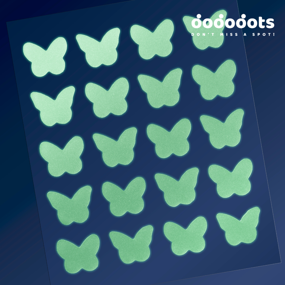 GLOW BUTTERFLIES