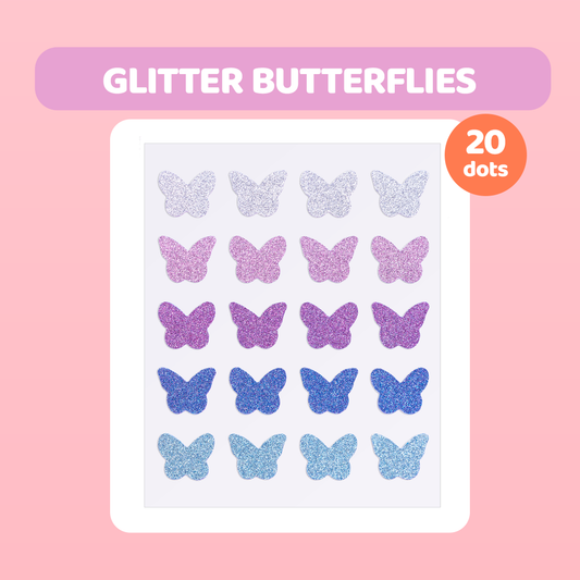 GLITTER BUTTERFLIES