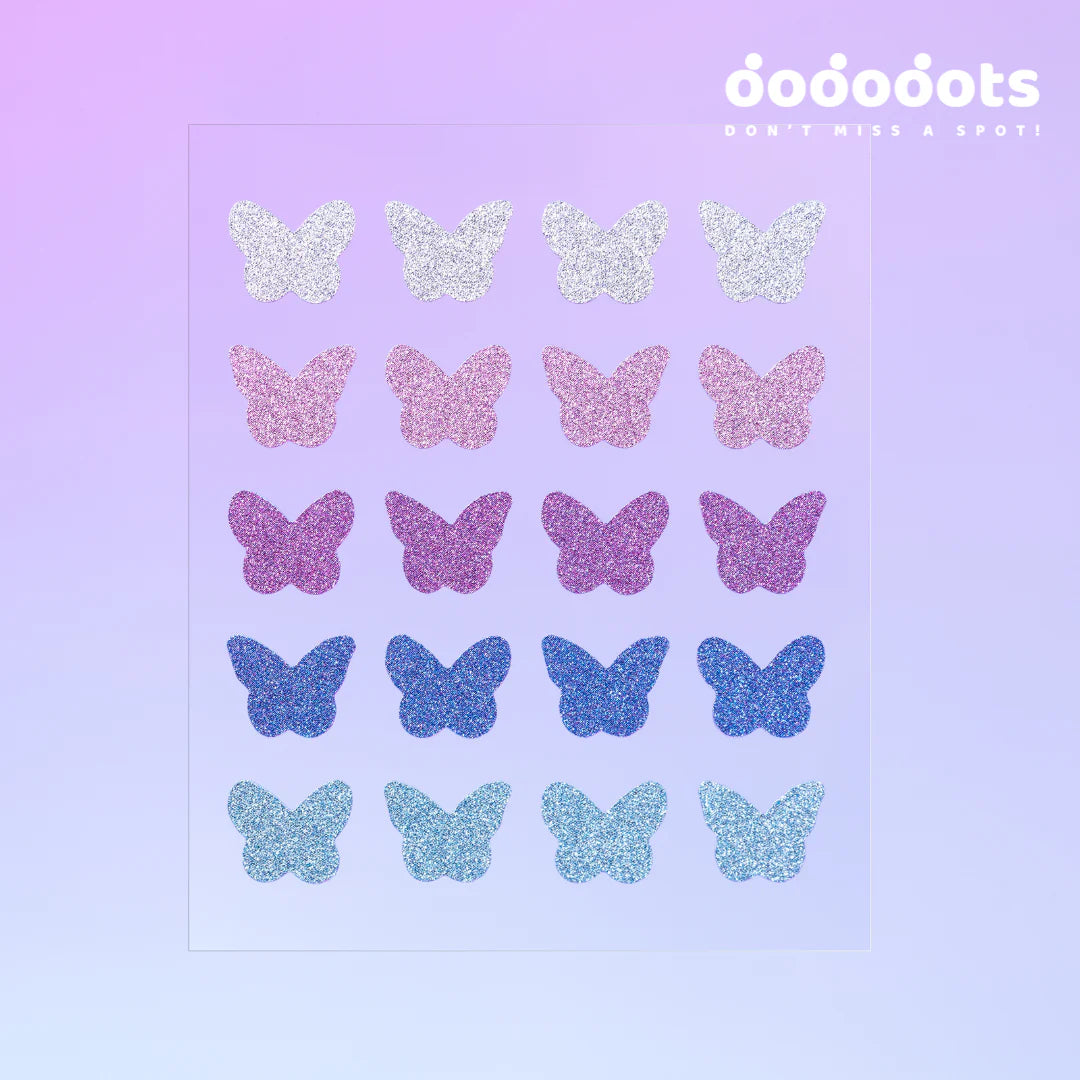 GLITTER BUTTERFLIES