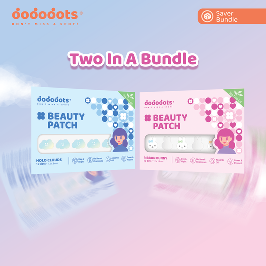 Holo Clouds + Ribbon Bunny (2 Packs Bundle)